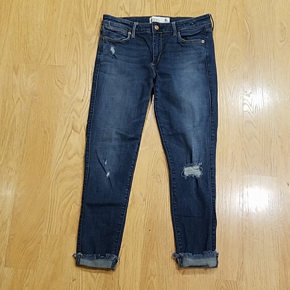 Abercrombie & Fitch Denim - Abercrombie ankle jean size 8